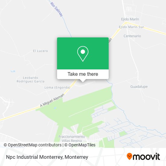 Npc Industrial Monterrey map