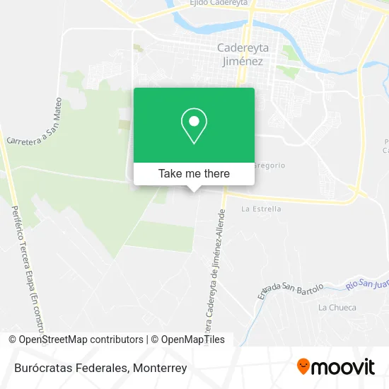 Mapa de Burócratas Federales
