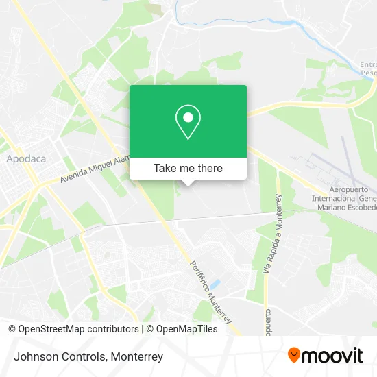 Johnson Controls map