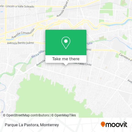 Parque La Pastora map