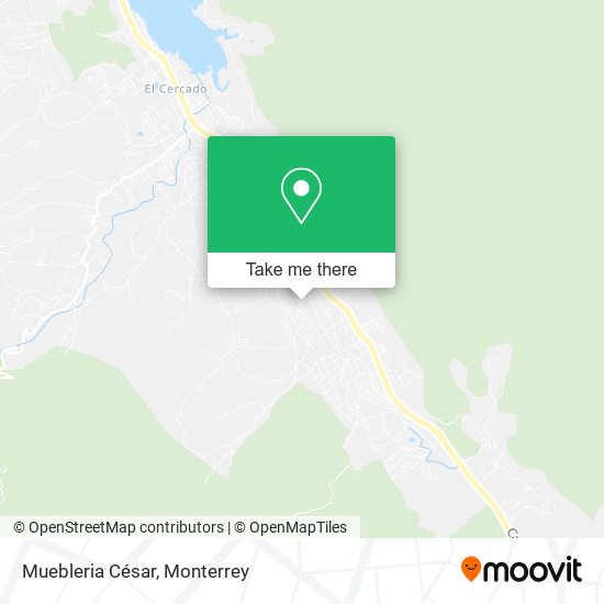 Muebleria César map