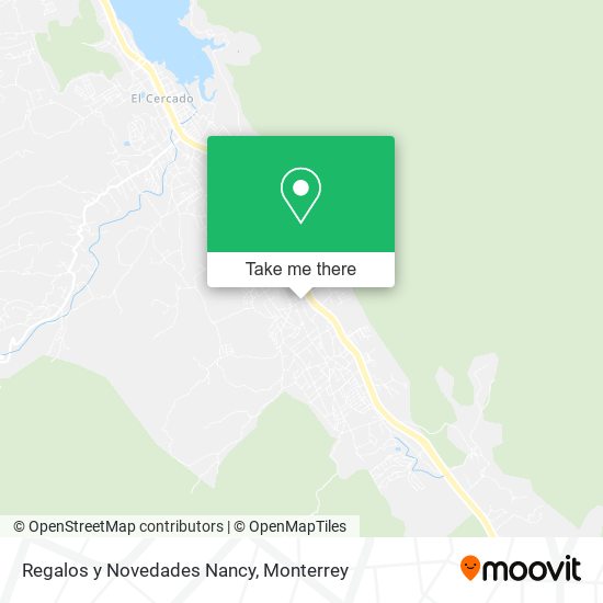 Regalos y Novedades Nancy map