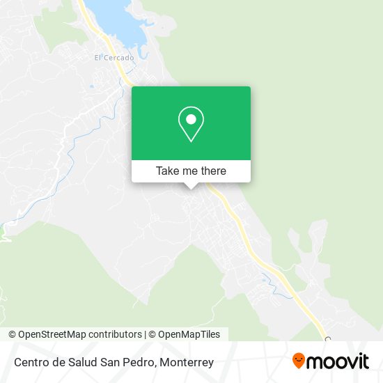 Centro de Salud San Pedro map