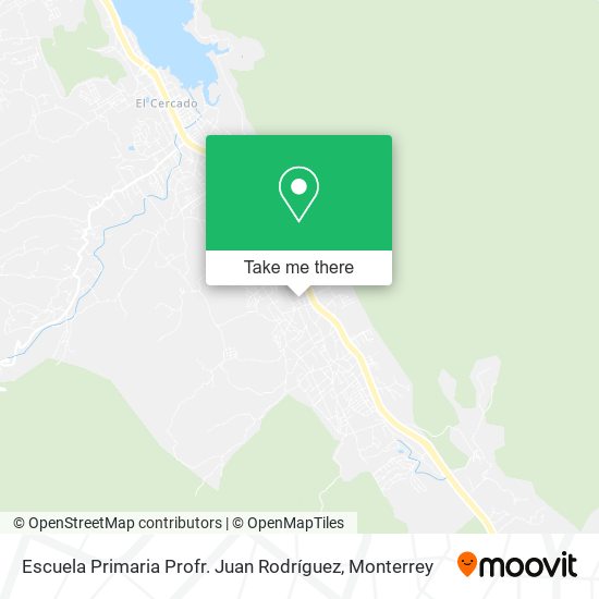Escuela Primaria Profr. Juan Rodríguez map