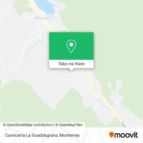 Carnicería La Guadalupana map