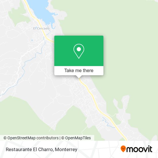 Restaurante El Charro map