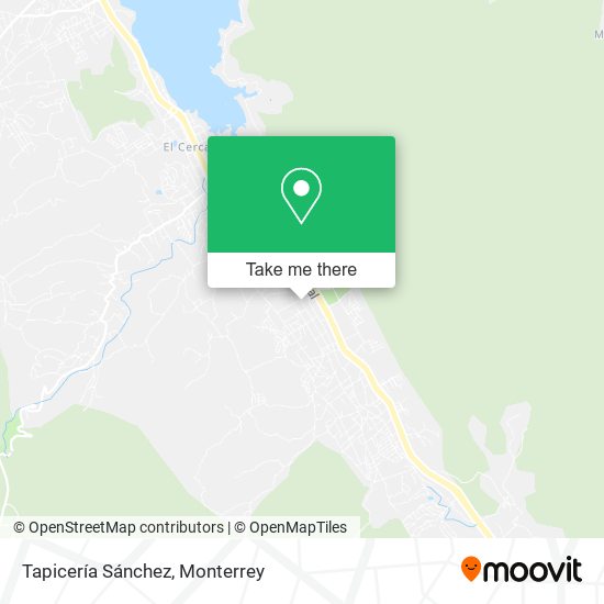 Tapicería Sánchez map