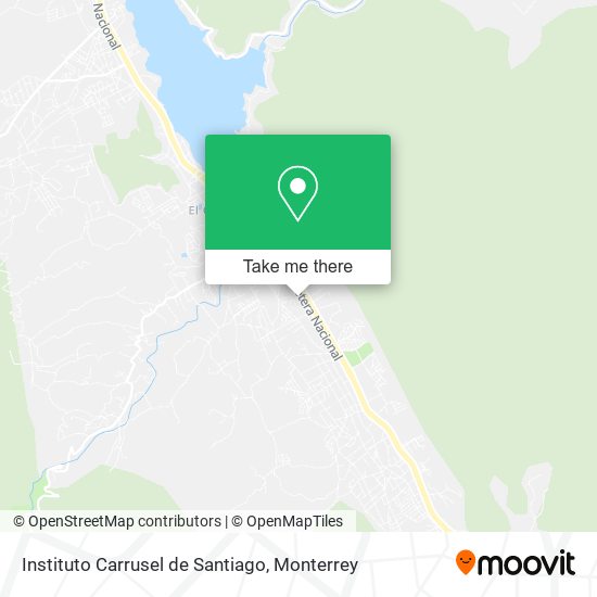 Mapa de Instituto Carrusel de Santiago