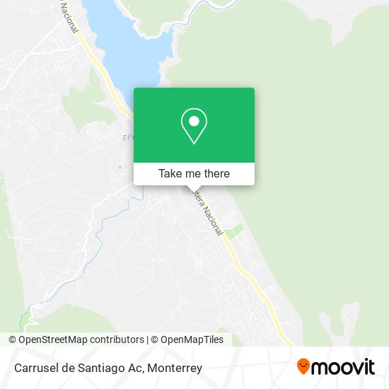 Mapa de Carrusel de Santiago Ac