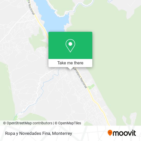 Mapa de Ropa y Novedades Fina