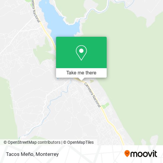 Mapa de Tacos Meño