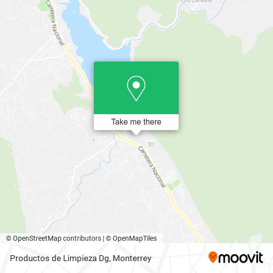 Productos de Limpieza Dg map