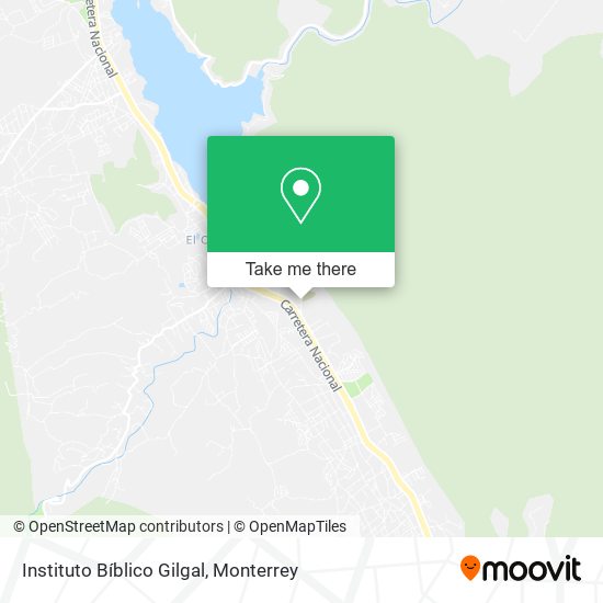 Mapa de Instituto Bíblico Gilgal