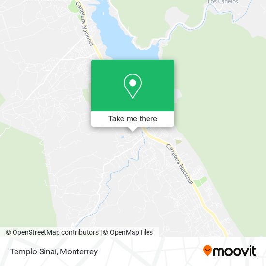 Mapa de Templo Sinaí