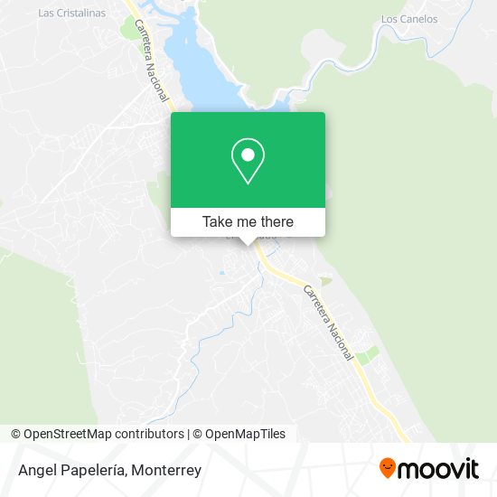 Angel Papelería map