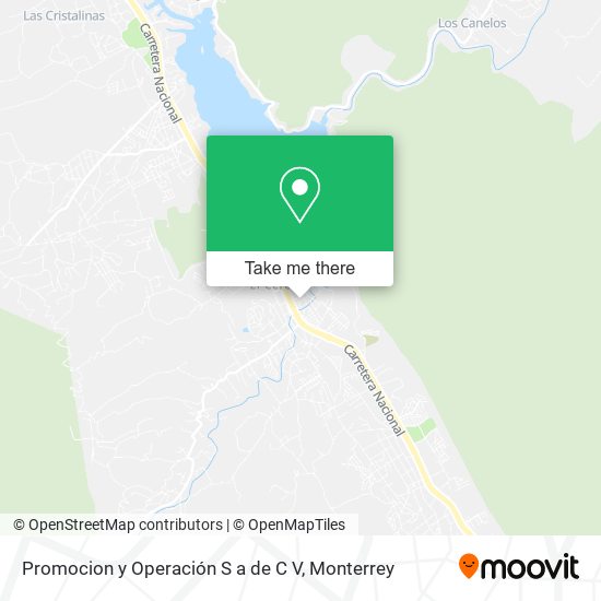 Mapa de Promocion y Operación S a de C V