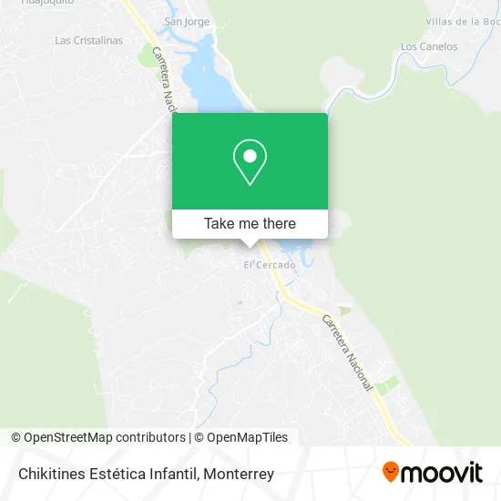 Mapa de Chikitines Estética Infantil