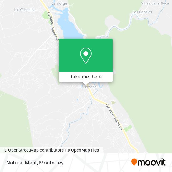 Mapa de Natural Ment