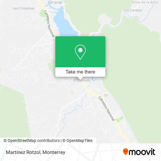 Martínez Rotzol map