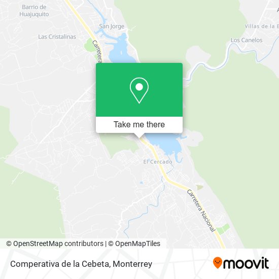 Comperativa de la Cebeta map