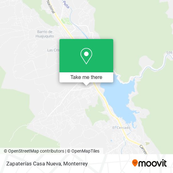 Zapaterías Casa Nueva map