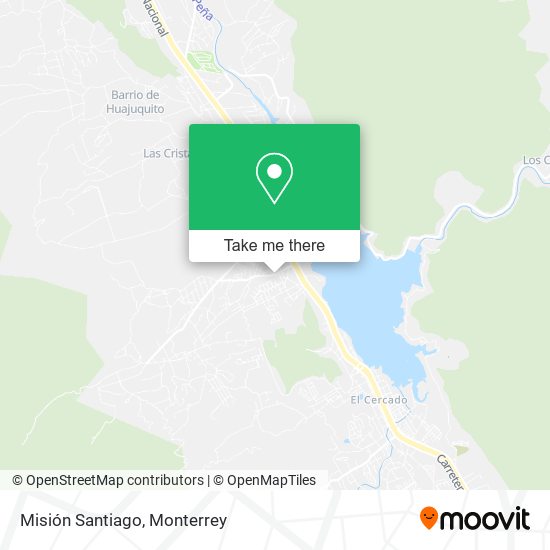 Mapa de Misión Santiago