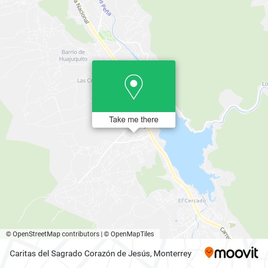 Caritas del Sagrado Corazón de Jesús map