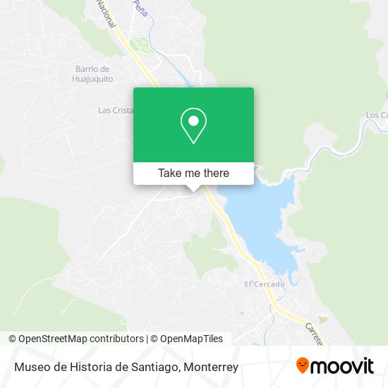 Mapa de Museo de Historia de Santiago