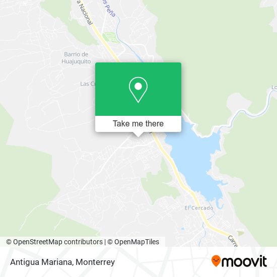 Mapa de Antigua Mariana