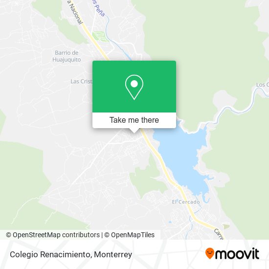 Colegio Renacimiento map