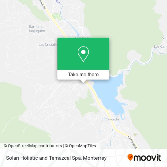 Solari Holistic and Temazcal Spa map