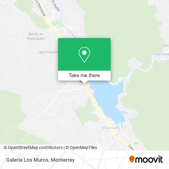 Galería Los Muros map
