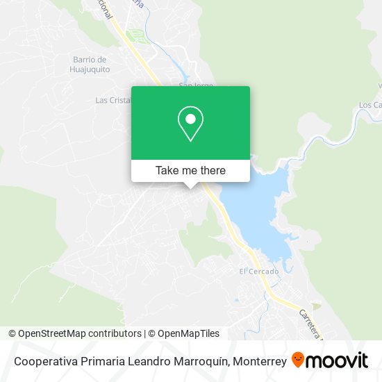 Cooperativa Primaria Leandro Marroquín map