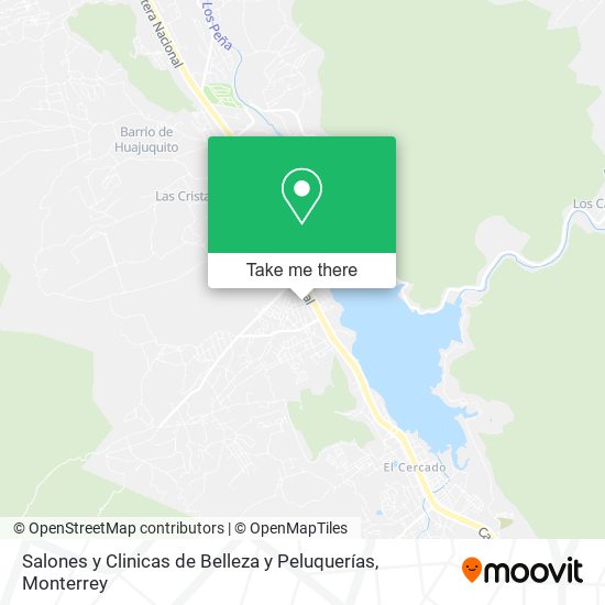 Salones y Clinicas de Belleza y Peluquerías map