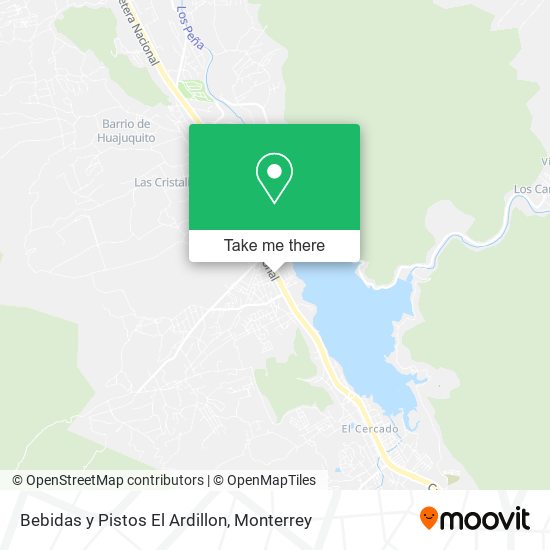 Bebidas y Pistos El Ardillon map