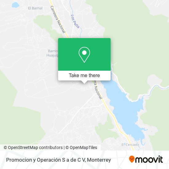 Mapa de Promocion y Operación S a de C V