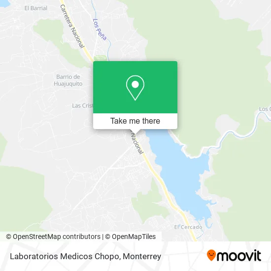 Laboratorios Medicos Chopo map