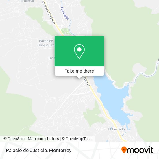 Mapa de Palacio de Justicia