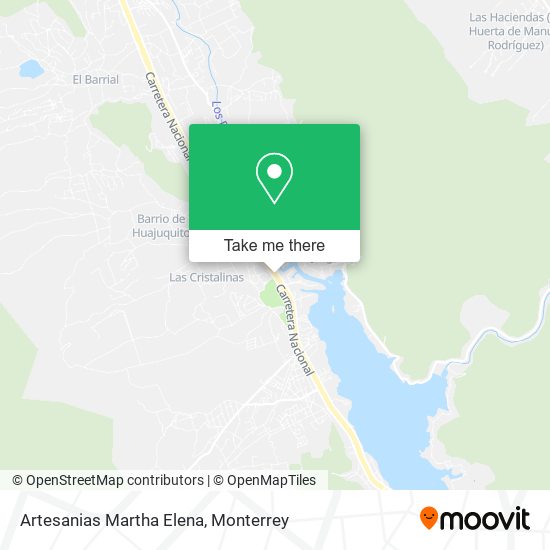 Mapa de Artesanias Martha Elena