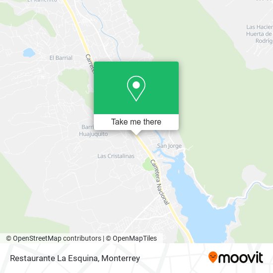 Restaurante La Esquina map