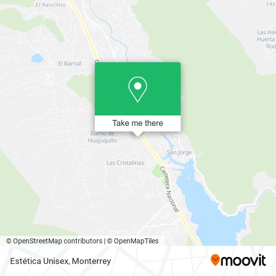 Estética Unisex map