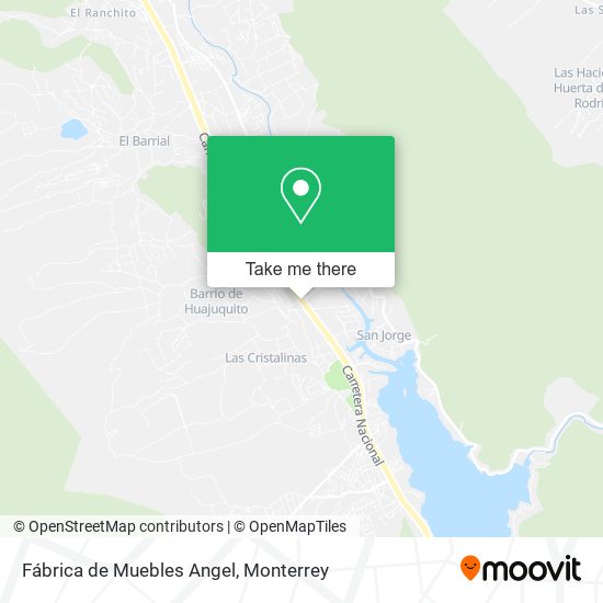 Fábrica de Muebles Angel map