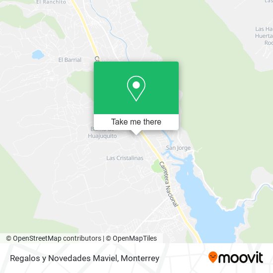 Regalos y Novedades Maviel map