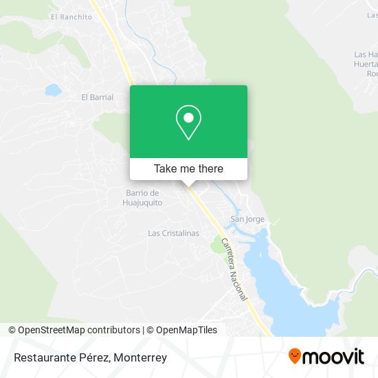 Restaurante Pérez map