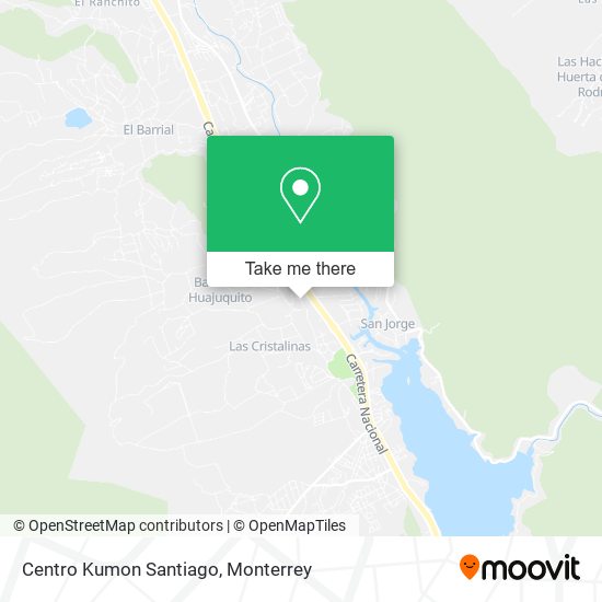 Centro Kumon Santiago map