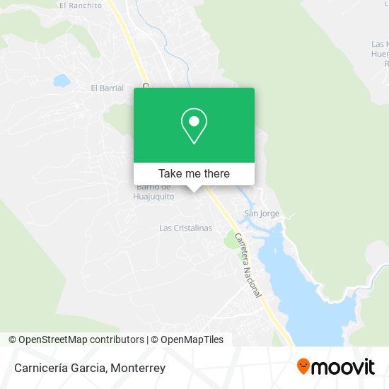 Mapa de Carnicería Garcia
