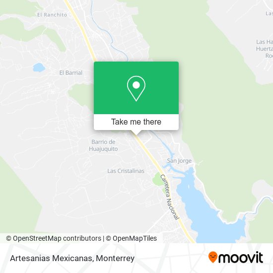 Artesanias Mexicanas map