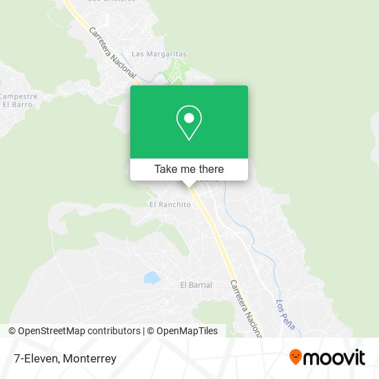 Mapa de 7-Eleven