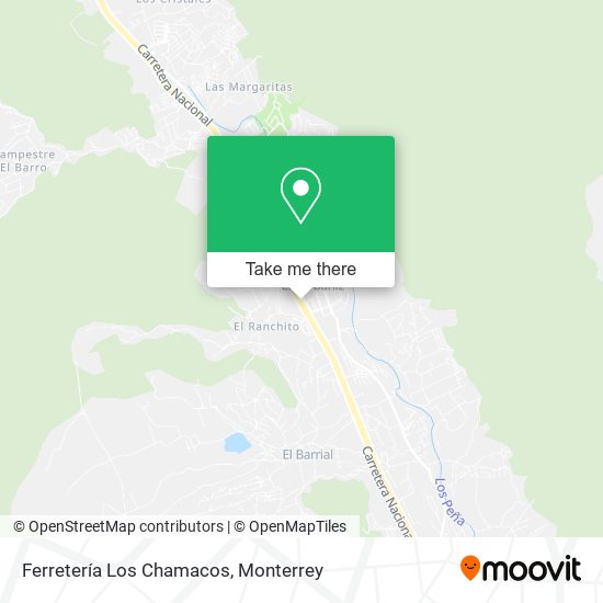 Ferretería Los Chamacos map