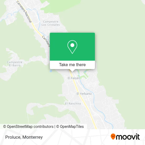 Proluce map